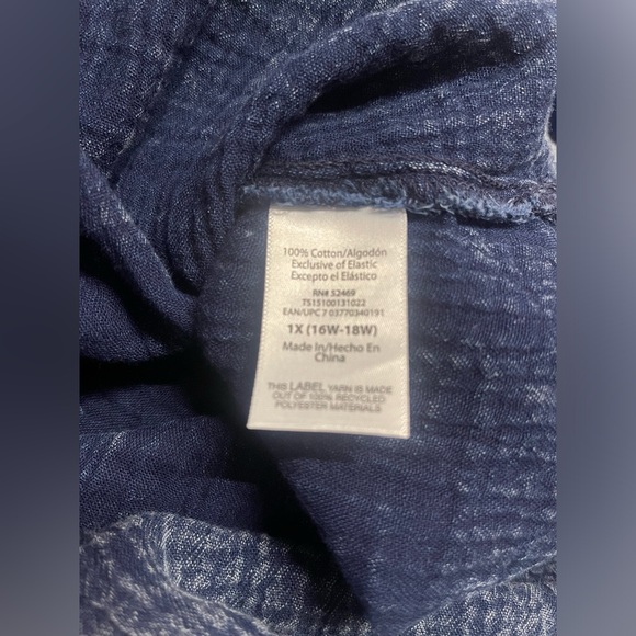 TS Smock Double Cloth Top - Picture 4 of 4